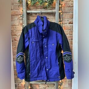 Bogner Purple and Black Winter Jacket